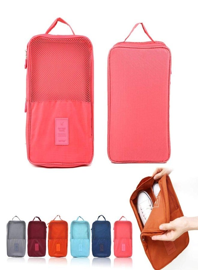 STARFLYER Shoe Bag Holds 3 Pair of Shoes for Travel and Daily Use Storage Pouch.-Multi Color - Image 3